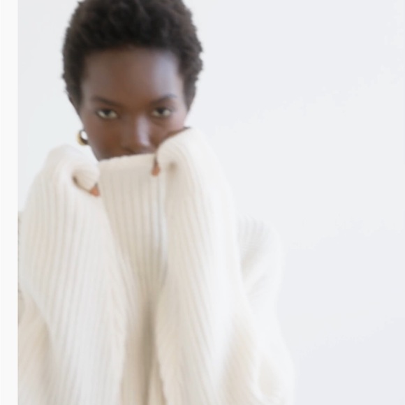 Aritzia Wilfred Montpellier Sweater Dress in Light Birch - Picture 3 of 7